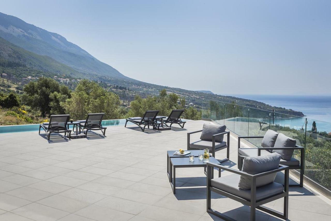 Sun N Sea Kefalonia Villa Livathos  ภายนอก รูปภาพ